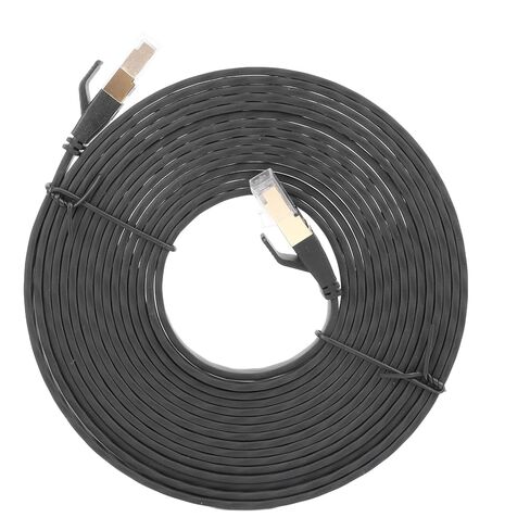 Cat 8 Ethernet Cable, High Speed ​​Black Double 16.4ft Standard Cat 8 Ethernet Cable for PC for Modem in Kuwait
