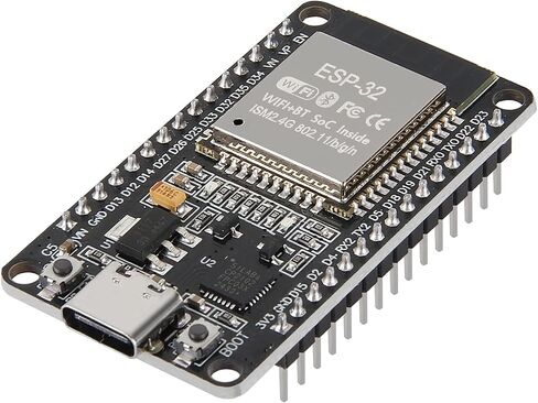 AITRIP 3PCS Type c 30pins CP2102 ESP-WROOM-32 ESP32 ESP-32S Development Board 2.4GHz Dual-Mode WiFi + Bluetooth Dual Cores Microcontroller Processor Integrated with Antenna RF AMP Filter AP STA in Kuwait