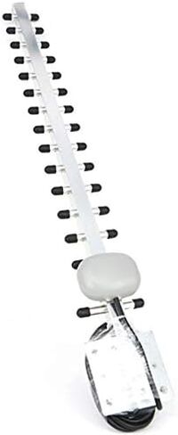 4G LTE 25dBi High Gain Long Range Waterproof Outdoor SMA Male Yagi Antenna with 5ft Cable for 4G LTE Router Wireless Network USB Adapter Security Camera Surveillance Monitor Industrial in Kuwait