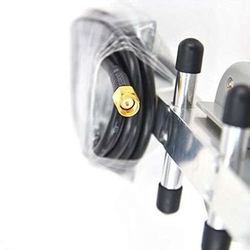 4G LTE 25dBi High Gain Long Range Waterproof Outdoor SMA Male Yagi Antenna with 5ft Cable for 4G LTE Router Wireless Network USB Adapter Security Camera Surveillance Monitor Industrial in Kuwait
