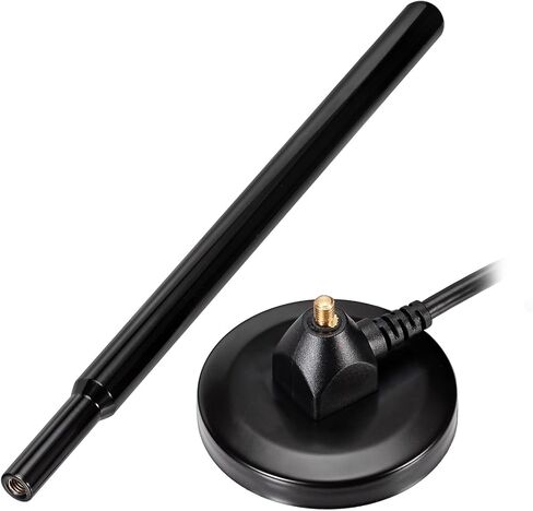 Bingfu Magnetic 915mhz Lora Antenna with Adapter Cable Compatible with Meshtastic SX1276 SX1262 nRF52840 Chip Wireless Module Mesh Node LoRaWAN IoT Gateway Lora Development Board in Saudi Arabia