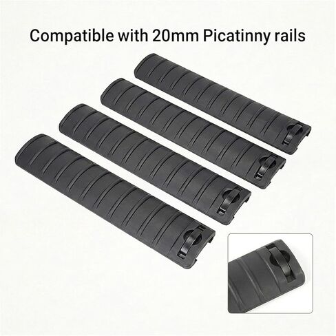 Picatinny Rail Covers 4 Pack Non-Slip Protector Panels in Saudi Arabia