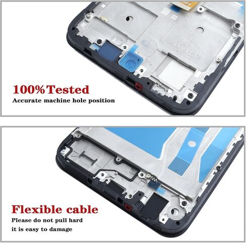 LCD Display Touch Screen Digitizer Assembly with Frame Replacement for HMD Fusion LCD Screen TA-1640 TA-1658 6.56" in Kuwait