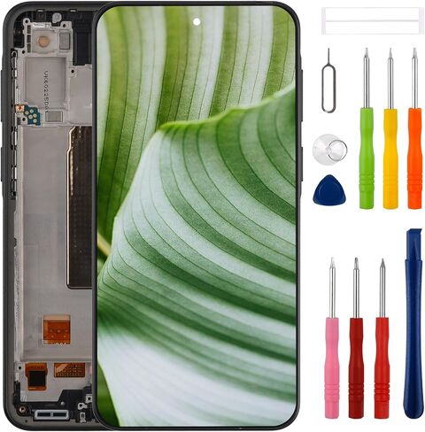 New OLED LCD Display for Galaxy A37 5G SM-A376 6.7" with Upgraded Repair Tools Kit-with Frame in Kuwait