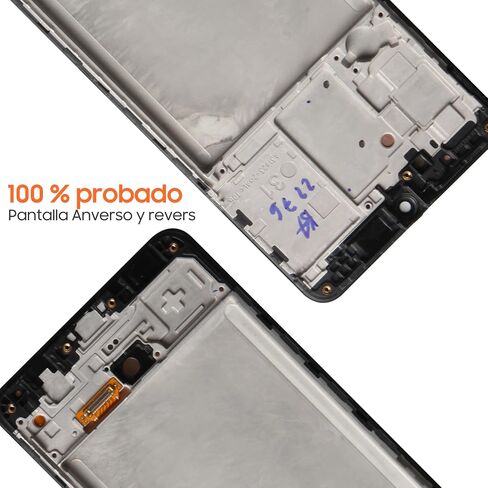 OLED Screen for Samsung Galaxy A31 Screen Replacement for Samsung A315 LCD Screen SM-A315F,SM-A315G,SM-A315N Touch Display Digitizer Assembly Repair Parts with Frame（Black with Figerprint Function） in Kuwait