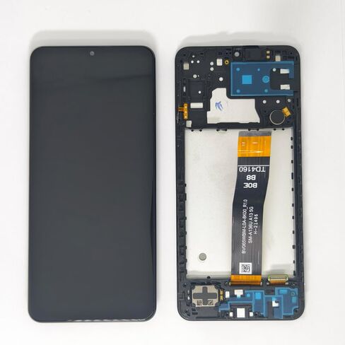 OEM 6.5 inch LCD Digitizer for Samsung Galaxy A13 5G Screen Replacement A136u s136vl A136a Touch Display, Full HD Digitizer Assembl with Full Accessories（SM-A13 5G Black with Frame in Kuwait