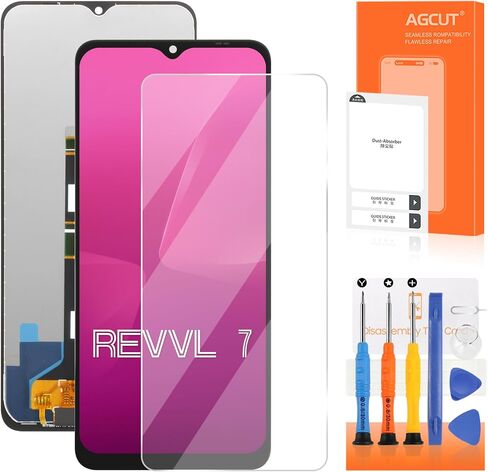 for T-Mobile Revvl 7 Screen Replacement for T-Mobile Revvl 7 LCD Display TMRV075G Digitizer Touch Screen Assembly Repair Parts in Kuwait