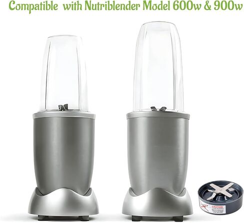 Replacement Extractor Blade for Nutri Bullet 600w/900w Blade Series - Premium Stainless Steel Blade With One Extra Silicone O-Ring Rubber Gaskets Blender Replacement Parts 2-Pack in Kuwait