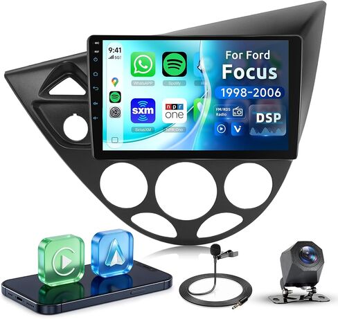 8Core 6G+128G Android15 Stereo for Ford Focus 1998-2006 360° Panoramic View in Kuwait