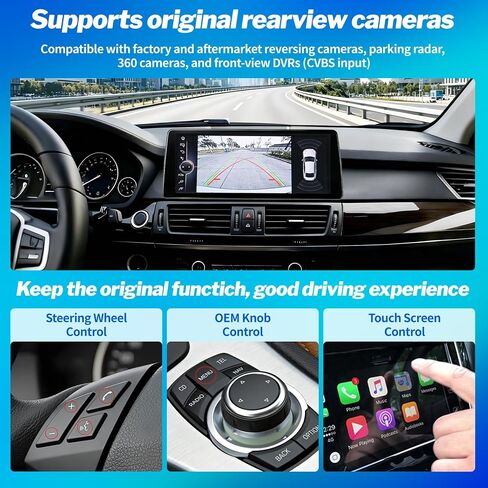 Wireless CarPlay Andriod Auto Touch Screen for BMW X5 X6 E70 E71 2011-2013 in Kuwait