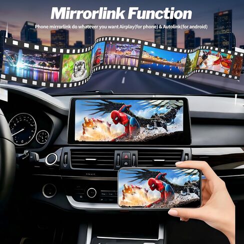 Wireless CarPlay Andriod Auto Touch Screen for BMW X5 X6 E70 E71 2011-2013 in Kuwait