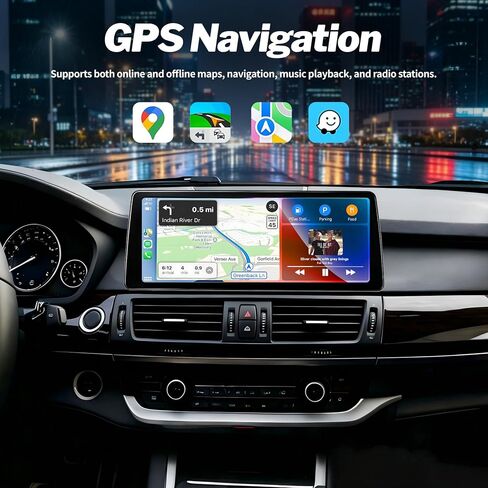 Wireless CarPlay Andriod Auto Touch Screen for BMW X5 X6 E70 E71 2011-2013 in Kuwait