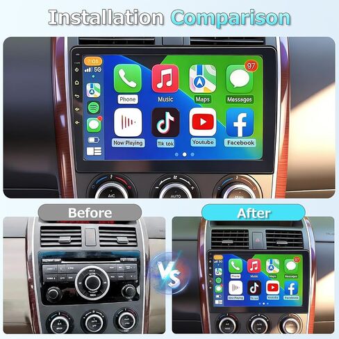 10.1'' Touch Screen for Mazda CX-9 2007 2008 2009 2010 2011 2012 2013-2015 in Kuwait