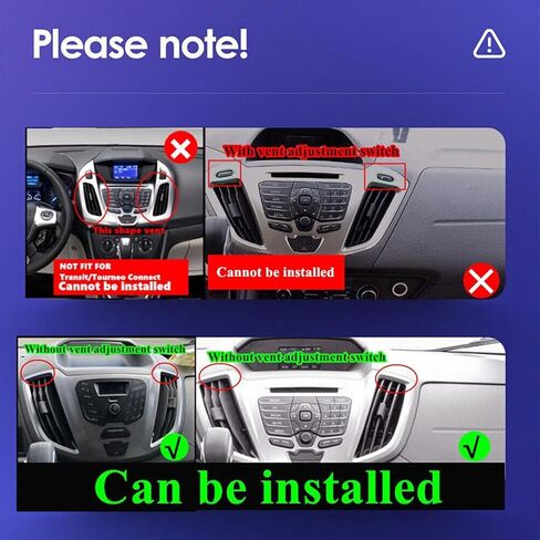 9.7" Upgrade Android 15 Car Stereo for Ford Transit 2013-2019, 2+64G in Kuwait