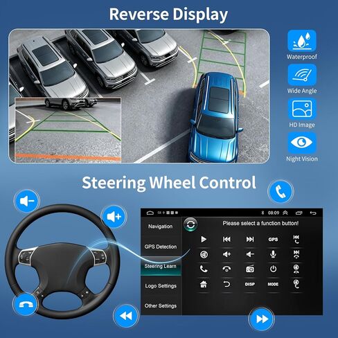 9.7" Upgrade Android 15 Car Stereo for Ford Transit 2013-2019, 2+64G in Kuwait