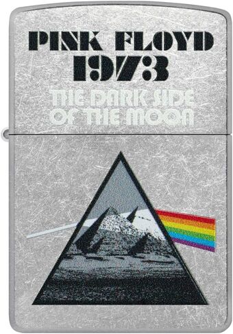 Zippo Pink Floyd 1973 Design Street Chrome Pocket Lighter - Made in USA in Kuwait