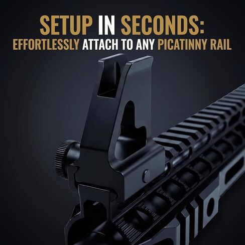 OZARK ARMAMENT A2 Front Sight - Fixed Iron Sights - All Metal Rifle Sights - Gun Sights Designed to Mount on Picatinny Iron Sight Rail in Saudi Arabia