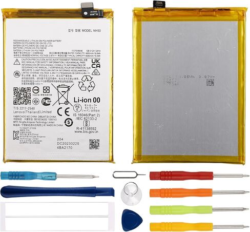 Duotipa New NH50 Replacement Battery for Motorola Moto G22 / Moto G 5G (2023) with Repair Tools Kit in Kuwait