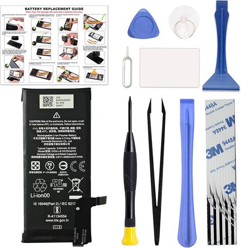 GREEN FUSION for Pixel 4A 4G Replacement Battery Kit G025J-B, with Instruction & Repair Tools in Kuwait