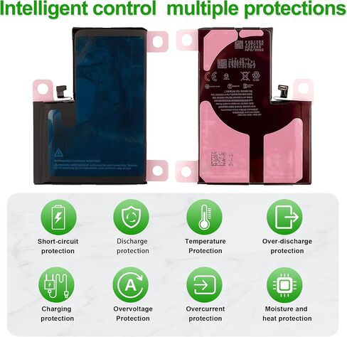 13Pro Max A2653 3.85V 4352mAh Battery, Compatible with iPhone 13 Pro MAX A2643 A2484 A2641,Comes with a Battery Installation Tool in Kuwait