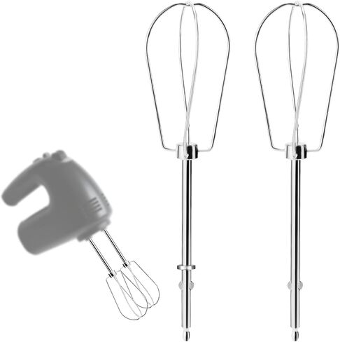 2pcs Hand Mixer Beaters Attachments Compatible with MX600B MX3200B MX1500W in Kuwait