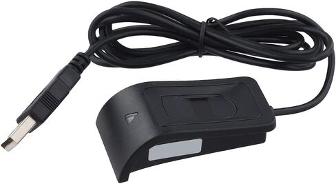 Computer Fingerprint Lock For Windows, USB Login Key Reader Black in Kuwait