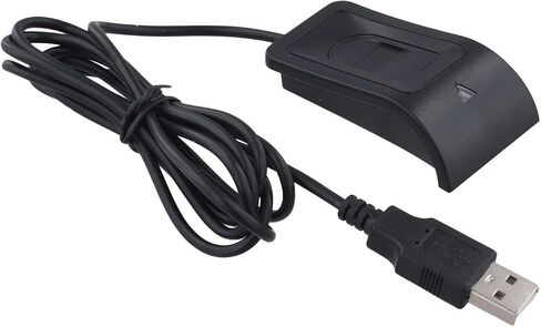 Computer Fingerprint Lock For Windows, USB Login Key Reader Black in Kuwait