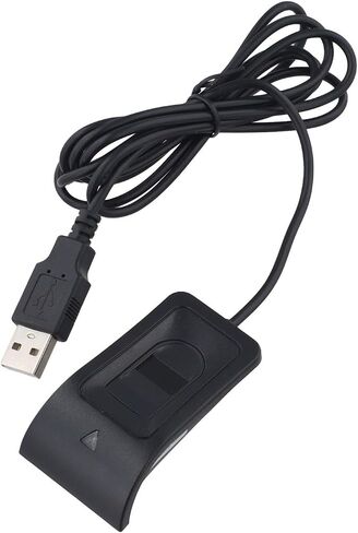 Computer Fingerprint Lock For Windows, USB Login Key Reader Black in Kuwait