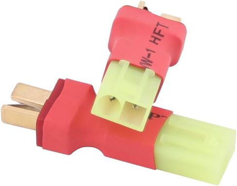 3pcs Compatible with Micro Mini Tamiya Female(Reversed) to T-Plug Style Male Adapter for Airsoft(B127-3) in Kuwait