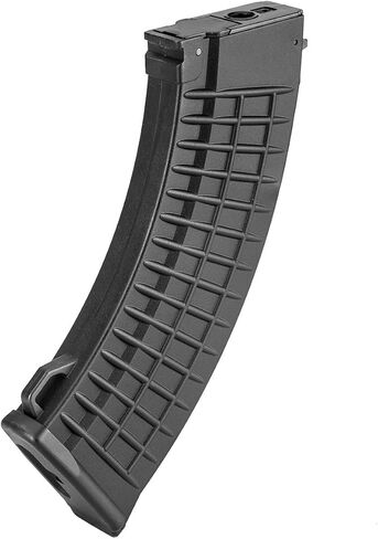 Airsoft AK Magazine 600rd Waffle Polymer High Capacity AEG Magazine Compatible with Golden Eagle & Lancer Tactical Gen 1 Airsoft AK AEG (Gen 1 728 Series) in Kuwait