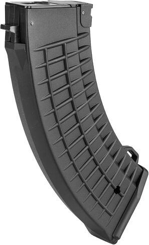 Airsoft AK Magazine 600rd Waffle Polymer High Capacity AEG Magazine Compatible with Golden Eagle & Lancer Tactical Gen 1 Airsoft AK AEG (Gen 1 728 Series) in Kuwait
