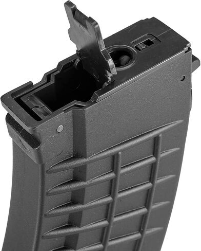 Airsoft AK Magazine 600rd Waffle Polymer High Capacity AEG Magazine Compatible with Golden Eagle & Lancer Tactical Gen 1 Airsoft AK AEG (Gen 1 728 Series) in Kuwait