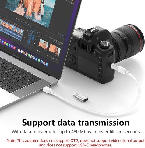 USB C to Micro USB Adapter, 4Pack Type C Female to Micro USB Male Converter in Kuwait