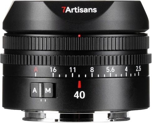 7artisans AF 40mm F2.5 FE, Full-Frame Lens STM Auto Focus Prime Lens with Eye and Facial Detection for E Mount Lens, Suitable for Documentary, Street, Environmental Portraits, and Everyday Photography in Kuwait
