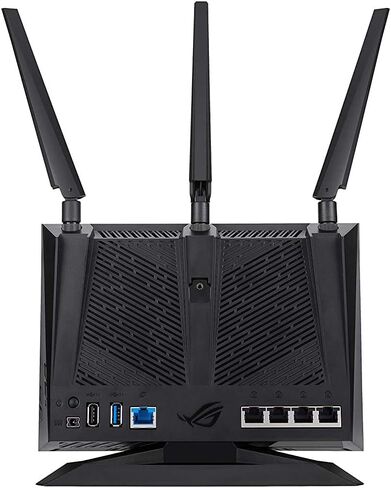 ASUS ROG Rapture WiFi Gaming Router (GT-AC2900) - Dual Band Gigabit Wireless Internet Router, NVIDIA GeForce Now, Aura RGB, Gaming & Streaming, AiMesh Compatible, Lifetime Internet Security in Kuwait