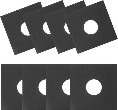 Balacoo 10pcs Anti-Static Vinyl Record Sleeves with Po Material Inner Layer Snug Fit Protective Album Covers to Prevent Data Damage and Keep Records Clean in Kuwait
