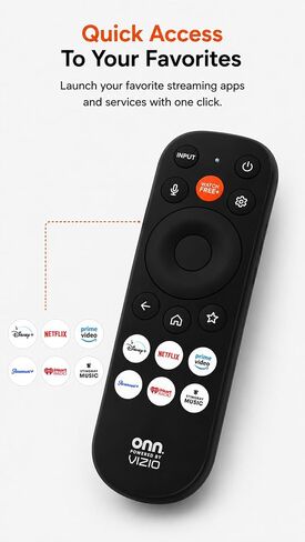 OEM XRT290 Smart Voice Remote Control Replacement, Compatible with Vizio V/M/P/OLED Series Smart TVs, Includes Shortcut App Keys in Kuwait