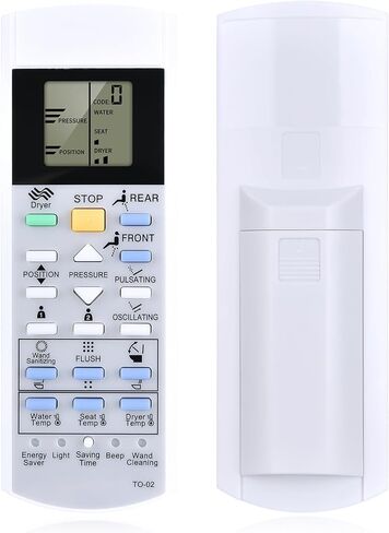 Replacement Remote for TOTO Washlet Bidet Toilet Seat S500E S500 S550E S550 SW3083 SW3046 THU6056 THU6055 SW3084#01 SW3084#12 SW3056#01 SW3083#01 SW3046#01 in Kuwait