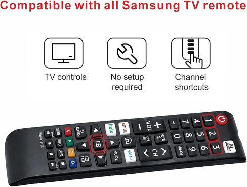 Replacement for Samsung Remote Control 2026-2001, Pack of 2 in Kuwait