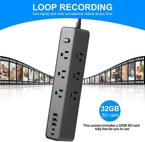 Mini Home Camera, Small Security Cam, Indoor Wireless Cameras, 1080P in Kuwait