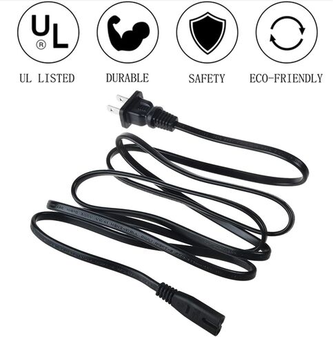 6ft UL Listed AC Power Adapter Cord Cable Lead for Marshall Action II Action 2 Speaker in Kuwait