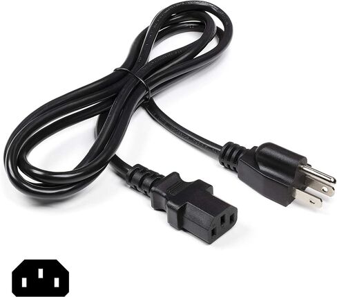 Guy-Tech 5FT Premium Power Cord Cable Lead Compatible with Gateway Desktop PC Computer Laptop Adapter in Kuwait