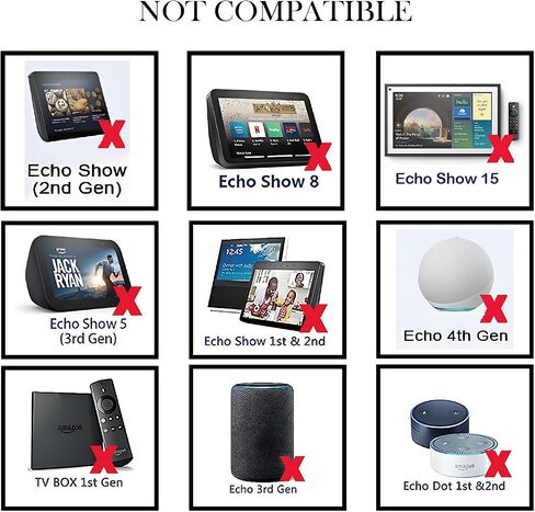 Alexa Extension Cable for Echo Dot, 18AWG – Compatible with Echo Dot (3rd/4th Gen), Echo Show 5, Echo Pop, Fire TV Cube, Echo Spot in Kuwait