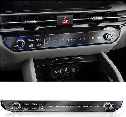 for 2026 Sportage Air Conditioner Screen Protector for 2026 Kia Sportage LX/EX/X-Line/SX Prestige/X-Pro Prestige Climate Control Panel Soft Nano Protective Film 2PCS (2026 Sportage AC Panel Film) in Kuwait