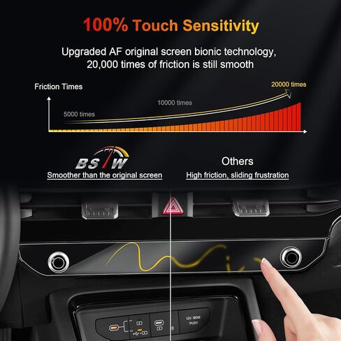 for 2026 Sportage Air Conditioner Screen Protector for 2026 Kia Sportage LX/EX/X-Line/SX Prestige/X-Pro Prestige Climate Control Panel Soft Nano Protective Film 2PCS (2026 Sportage AC Panel Film) in Kuwait