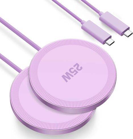 MagSafe 25W Magnetic Wireless Charger Fast Charging Pad for iPhone in Kuwait