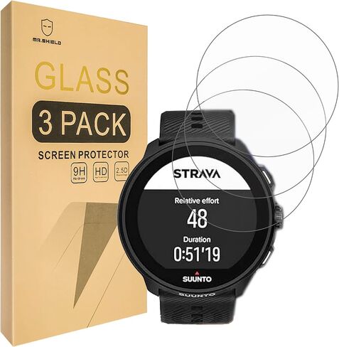 Mr.Shield 3-Pack Tempered Glass Screen Protector for SUUNTO Run in Kuwait