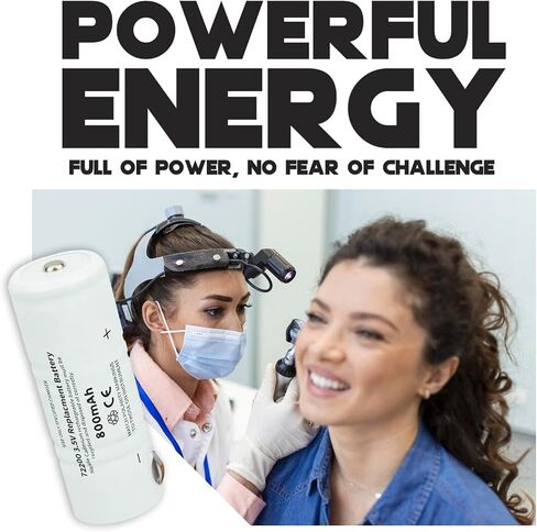 72200 3.5V 800mAh Ni-Cd Battery for Welch Allyn Power Handle 71000 71670 in Saudi Arabia