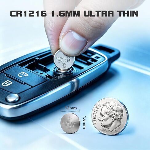 CR1216 Watch Battery CR 1216 Battery 3V Lithium Button Cell Battery (5 Count (Pack of 1)) in Saudi Arabia