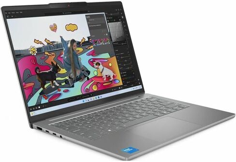 Lenovo - Request New - 14IRU10 83LL000HUS 14" Touchscreen Convertible 2 in 1 Chromebook - WUXGA - 60 Hz - Intel Core 5 220U - 16 GB - 256 GB SSD - English Keyboard - Luna Gray - Intel Chip - 1920 x 12 in Kuwait